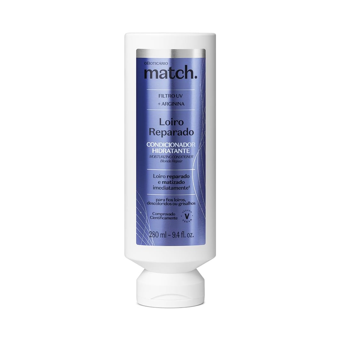 Match Condicionador Matizador Proteção Dos Loiros, 250ml